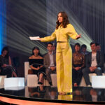 Moderatorin Mona Ameziane